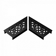 Design Drain Black Line Disegno rooster L-hoek ~