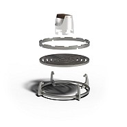 Cooking foob bumper staal 33,4x33,4x2,8 cm. ~