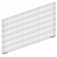 Baugone GE 124x253x15 cm. - met vloerplaat ~