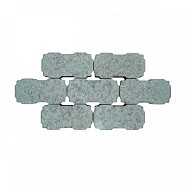 Betonkeien 22x11x6 cm Grijs waterpasserend - Rollmops stapeling - Benor ~