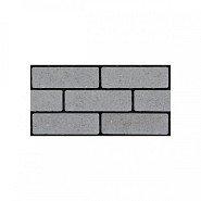 Klinker ongetrommeld waalformaat 20x6.5x8 cm Grijs waterpasserend ~