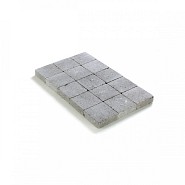 Kassei getrommeld 15x15x5 Grijs ~