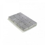 Kassei getrommeld 15x15x6 Grijs ~