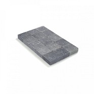 Kassei getrommeld 15x15x6 Oud-Grijs ~