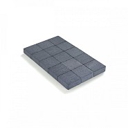 Kassei in-Line getrommeld 15x15x6 Arduinblauw ~