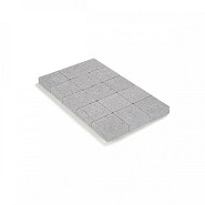 Kassei in-Line getrommeld 15x15x6 Grijs ~