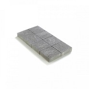 Kassei in-Line getrommeld 20x20x6 Grijs ~