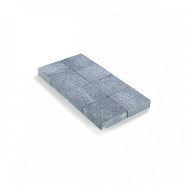Kassei in-Line getrommeld 20x20x6 Arduinblauw ~