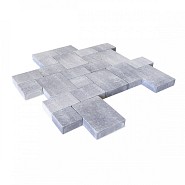 In-Line wildverband 15x15-15x22.5-22.5x30x6 Grijs-Zwart ~