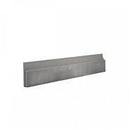 Opsluitband fijne bovenzijde 100x20x6 cm Grijs