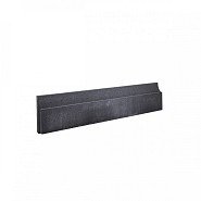 Opsluitband fijne bovenzijde 100x20x6 cm Zwart