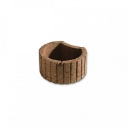 Bloembak beton Mini Bruin 35/28/20 cm ~