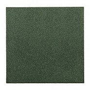 Rubber tegel 50x50x2.5 cm Groen ~