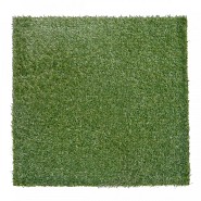 Rubber tegel met kunstgras 50x50x2.5 cm ~