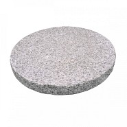 Graniet stapstenen Diam30x3 cm G603 gevlamd