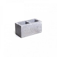 Betonblok 39x19x19 cm hol F15 - Benor 15/1.4