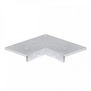 Keramiek 20 mm binnenhoek uit 2 stukken 60x30 cm Doublure in verstek 4-10 cm ~