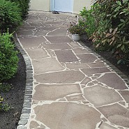 Porfier flagstones Normaal 2-5 cm. ~