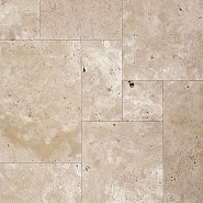 Travertino Autum Honed Antique Romaans Verband (Kist 15,84 m²) ~