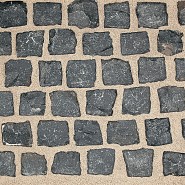 Kinderkoppen Basalt 6x8 cm. BB ~