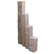 Palissade Toscana Kwartsiet 50x12x12 cm. ~