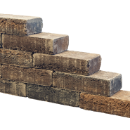 Pilestone Line Walnut 40x15x10 cm ~
