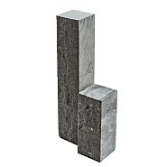 Hoekblok Blue Moon Rockface 60x12x12 cm. ~