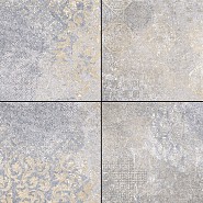 Cerasun Catania Decor Blue 60x60x4 cm. ~