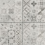Cerasun Pisa Decor Grigio 60x60x4 cm. ~