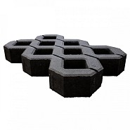 Grastegel Beton 40x60x8 cm Antra ~