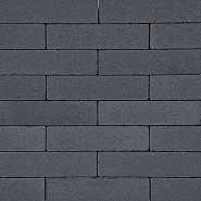 Strakke dikformaat XL 28x7x8 cm. Antraciet ~