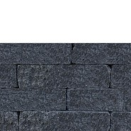 Rockwall XL Antraciet getrommeld 60x15x15 cm. ~