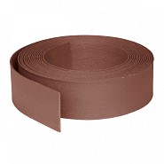 Ecoborder Flex 25 m x 14 cm x 0,7 cm bruin ~