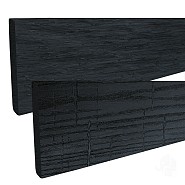 Eva-Last Nero FSC afdekprofiel 11x71x2200mm houtnerf/gevlamd bc ~
