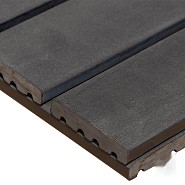 WPC-antraciet FSC tuintegel 14/5L 12mm 24x1000x1000mm glad bc > ~