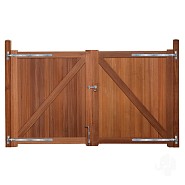 Bangkirai tuinpoort 