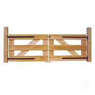 Douglas FSC tuinpoort (dubbel) 45x3000x1000mm incl. beslag bc ~