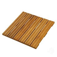 Almendrillo FSC tuintegel 6/3L 15mm 30x500x500mm semi-ribbel / RVS bc > ~