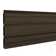 Elephant lamel triple Rhombus houtcomposiet FSC 20x141x1800mm (6 stuks) co-ex natural dark brown ~