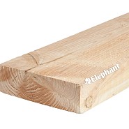 Douglas ruwe plank 1,8x16 cm