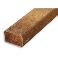 Hardhouten balk 3,5x3,8 cm FSC