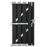 WPC-antraciet FSC tuinpoort 