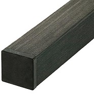 Composiet schuttingpaal Basic antraciet 7x7 cm