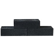 GeoColor stapelblok Solid Black 15x15x60cm AKTIE OP=OP
