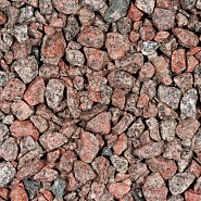 Granietsplit rood
