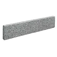 Donker grijs graniet G654 opsluitband gevlamd 100x20x8 cm. ~
