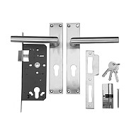 RVS slot t.b.v. stalen frame~