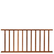 Bankirai Spijlen hek 80x180~