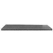 Vijverrand 100x25x3 cm Black (6 zijdes verzoet, 8 facetranden) ~