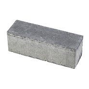 Lignes Eco 30x10x8 cm. 0% antraciet~